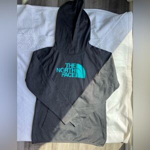 The North Face Hoddie Unisex Size Large color Gray Pullover Hoodie‎ Sweatshirt
